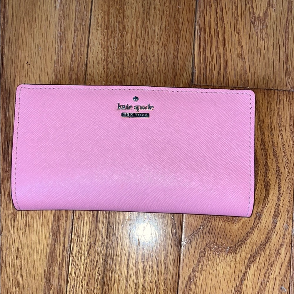 Kate Spade Pink Leather Wallet